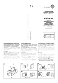 Notice IFM IV5050 Détecteur de proximité inductif