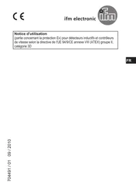 Notice IFM IG010A Capteur inductif