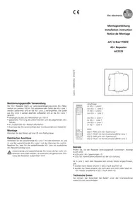 Notice IFM AC2225 Électronique industrielle