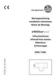 Notice IFM OW0005 Temperature Controller