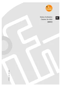 Notice IFM SI5012 Capteur de débit