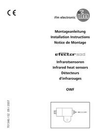Notice IFM OW5002 Temperature Controller