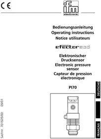 IFM PI7057 - Pressure sensor
