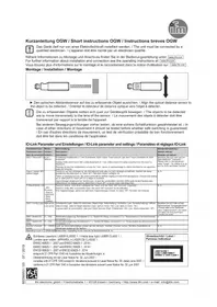 Notice IFM OGW202 Capteur photoélectrique