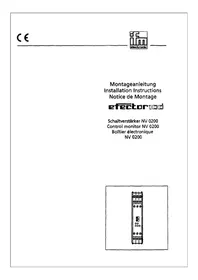 Notice IFM N05204 Boîtier électronique industriel