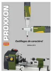 Notice PROXXON DS 460 Scie