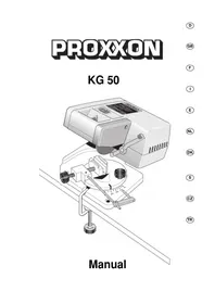 Notice PROXXON KG 50 Ponceuse