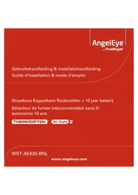 Notice ANGELEYE WST630BNLT Détecteur de fumée