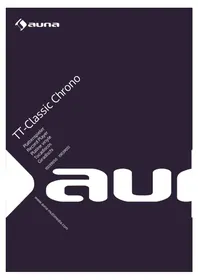 Notice Auna TTCLASSIC CHRONO Plattenspieler