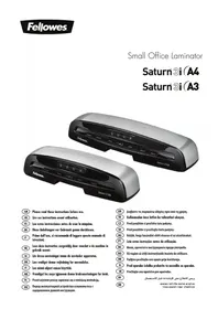 Notice FELLOWES SATURN 3I A3 Machine à laminer