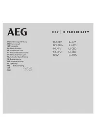 Notice AEG CX735ÖKO Aspirateur sans fil
