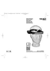 Notice TFA LUMATIC HEAD 43.2038.01 Lampe de poche