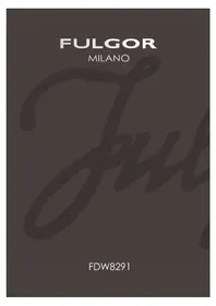 Notice Fulgor Milano FDW 8291.1 посудомоечные машины