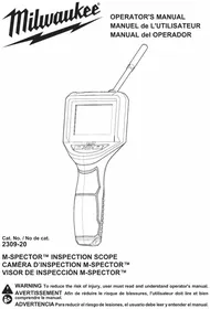 Notice MILWAUKEE 230920 Caméra vidéo