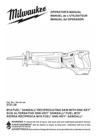 Notice MILWAUKEE 272120 Electric saw
