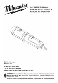 Notice MILWAUKEE 48222165 Pince