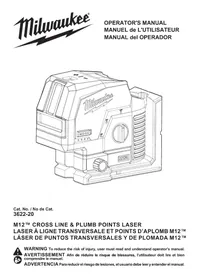 Notice MILWAUKEE 362220 Laser level