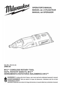Notice MILWAUKEE 246020 Outils multifonctions