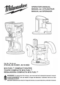 Notice MILWAUKEE 272320 Scie électrique