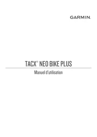Notice GARMIN TACX NEO BIKE PLUS Vélo d'appartement