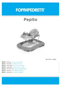 Notice Foppapedretti PEPITO Trotteur bébé