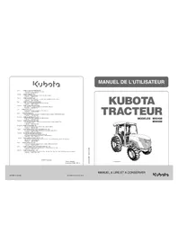 Notice KUBOTA MX6000 Tracteur