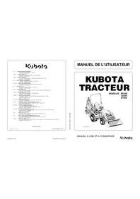 Notice KUBOTA LA340 Tracteur