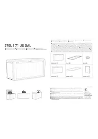 Notice KETER MARVEL PLUS Mobilier de jardin