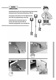 Notice Burg Wächter ROYAL E 512 K Serrure