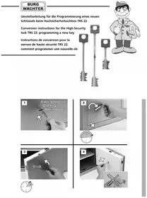 Notice Burg Wächter ROYAL E 532 K Serrure