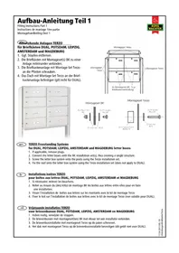 Notice Burg Wächter DUALFRONT ANT 1 BK Boîte aux lettres