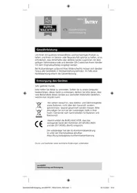 Notice Burg Wächter ENTRY 7712 KEYPAD FP Serrure électronique