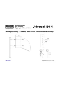 Notice Burg Wächter LUCCASET 37130 NI Boîte aux lettres