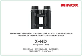 Notice MINOX XHD 10X44 Jumelles