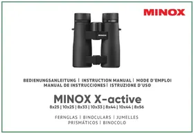 Notice MINOX XACTIVE 8X56 Jumelles