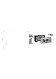 Notice TFA 60.2540.53 Alarm clock radio