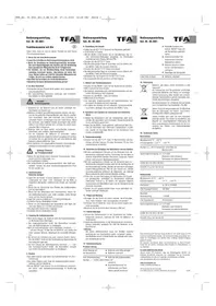 Notice TFA 30.3051.02 Thermomètre