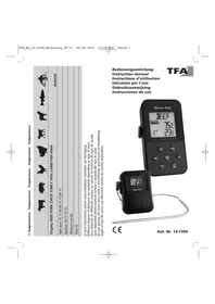 Notice TFA 14.1504 Lebensmittelthermometer