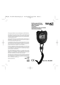 Notice TFA 38.2030 Stopwatch