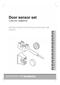Notice HARVIA SAB00103 Deursensor