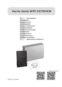 Notice HARVIA XENIO CX1704XW Thermostat