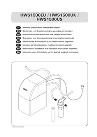 Notice HARVIA HWS HWS1500UK Filtre à eau