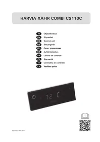 Notice HARVIA XAFIR CS110400C Sauna