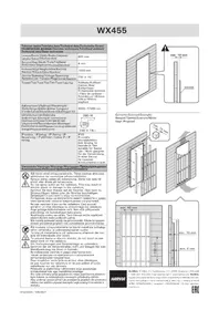 Notice HARVIA WX455 Radiateur électrique