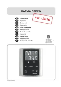 Notice HARVIA GRIFFIN CG170400 Sauna