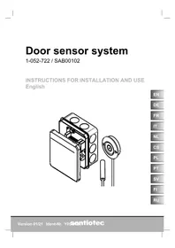 Notice HARVIA SAB00102 Deursensor