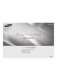 Notice SAMSUNG BDF5500K Lecteur blu-ray
