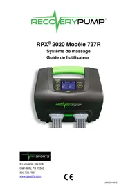 Notice THERABODY RECOVERYAIR PRO Appareil de massage