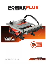 Notice PowerPlus POWDP2580 Пила