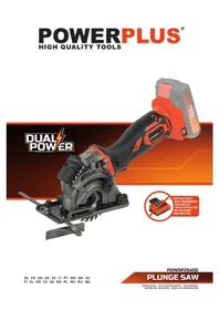 Notice PowerPlus POWDP25400 Пила